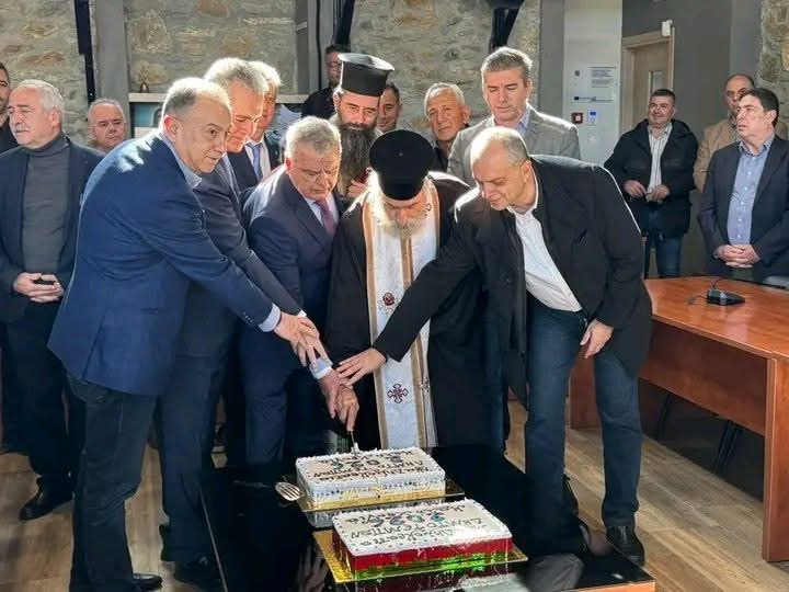 Κοπή πίτας για τη ΔΗΜ.Τ.Ο Τεμπών