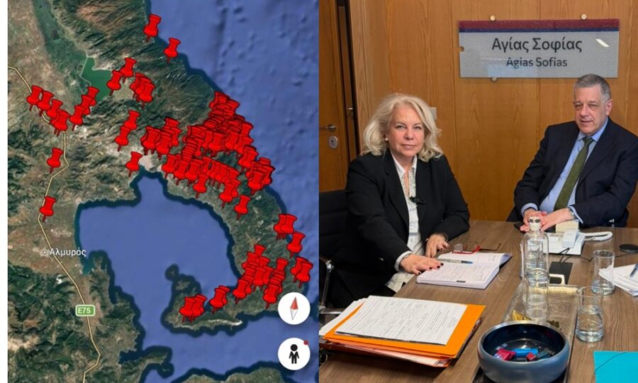 Στο Υπουργείο Υποδομών η Αντιπεριφερειάρχης Μαγνησίας για έργα αποκατάστασης και αντιπλημμυρική θωράκιση