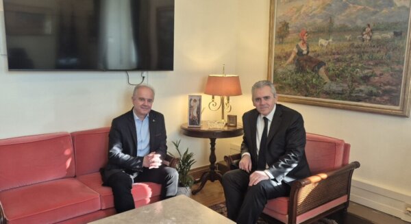 Συνάντηση Μανώλη – Χαρακόπουλου για θέματα της περιοχής