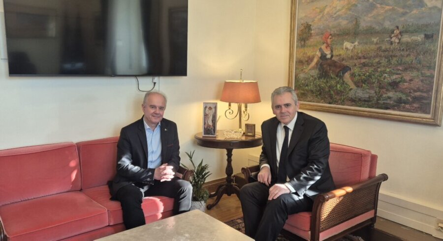 Συνάντηση Μανώλη – Χαρακόπουλου για θέματα της περιοχής