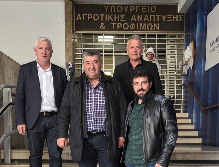 Στο Υπουργείο Αγροτικής Ανάπτυξης – Τροφίμων ο ΤΟΕΒ Πηνειού