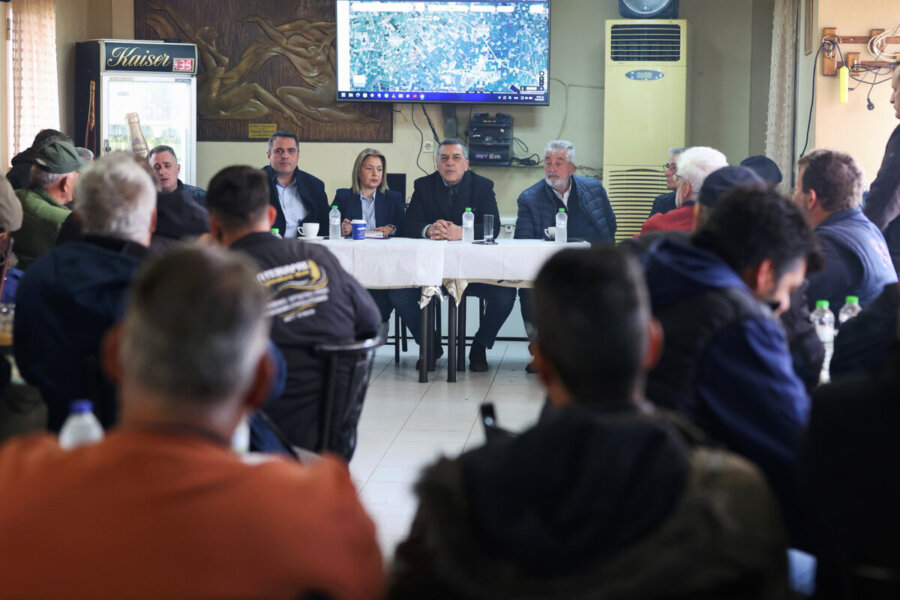 Δημ. Κουρέτας: Σημαντικό το έργο των αρδευτικών δικτύων Σμοκόβου