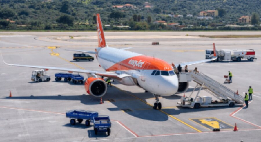 Πρώτη πτήση της EasyJet από το Μπρίστολ στη Σκιάθο με 146 επιβάτες