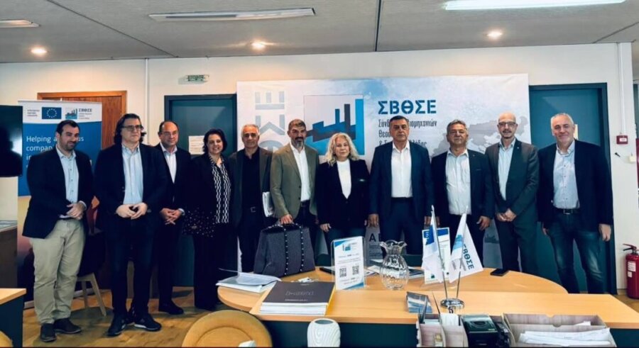 Στον Σύνδεσμο Βιομηχανιών Θεσσαλίας – Στερεάς Ελλάδας ο Περιφερειάρχης