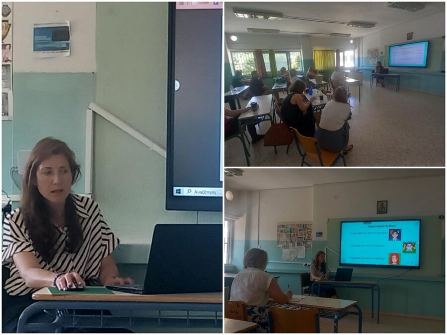 Ενδοσχολική επιμόρφωση στα Ψηφιακά Εργαλεία για τη Σύγχρονη Διδασκαλία στο 2ο Γυμνάσιο Φαρσάλων
