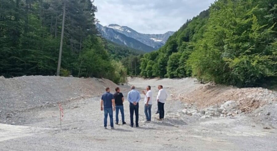 Αυτοψία στον αναβαθμισμένο δασικό δρόμο Κοκκινοπηλού – Πέτρας στις πλαγιές του Ολύμπου