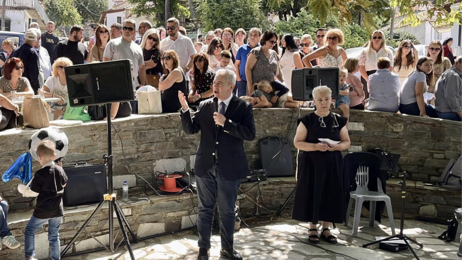 Μ. Χαρακόπουλος σε Κοκκινοπηλό Ολύμπου: Τα μάτια μας δεκατέσσερα για να κάνουμε ορθές επιλογές