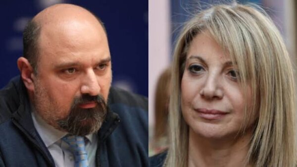 Τριαντόπουλος κατά Καρυστιανού: «Χυδαίο ψεύδος» η αναφορά της ότι παρομοίασε τις σορούς με κρέατα