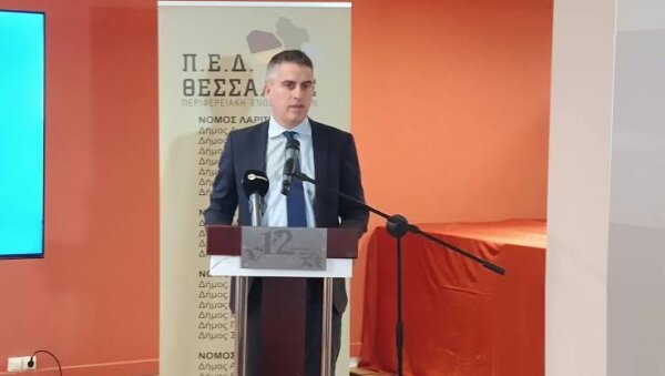 Χρ. Δήμας σε εκδήλωση της ΠΕΔ Θεσσαλίας: Η πολιτεία θα είναι παρούσα μέχρι το τελευταίο έργο