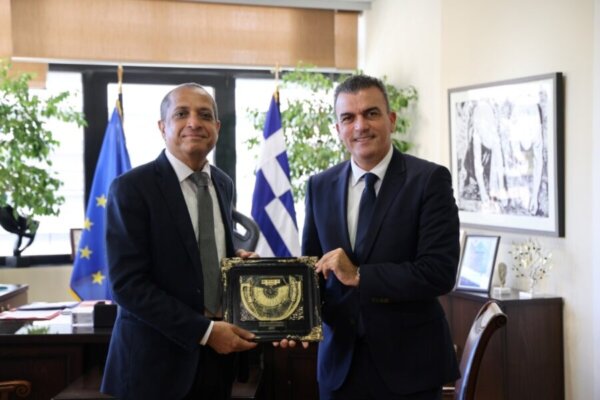 Τον Πρέσβη της Ινδίας υποδέχθηκε ο Θανάσης Μαμάκος