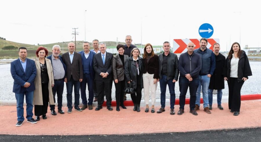 Η Περιφέρεια Θεσσαλίας εγκαινίασε τον κόμβο στη Μεσοράχη – Ασφαλέστερη η πρόσβαση στον Ε65 και η σύνδεση με την Καρδίτσα